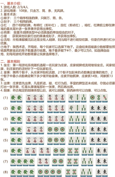 中国麻将竞赛规则新政策实施方法介绍-第3张图片-www.211178.com_果博福布斯